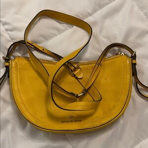 Michael Kors Vibrant Yellow Crossbody Bag